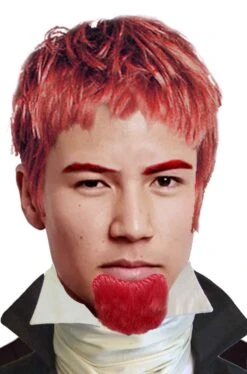 Trucco: Barba Finta Pizzetto Rossa Demon