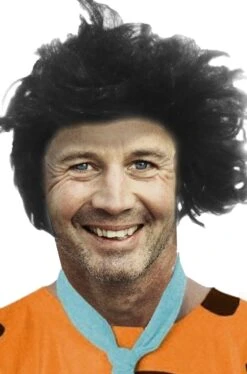 Parrucca Corta Nera Stile Fred