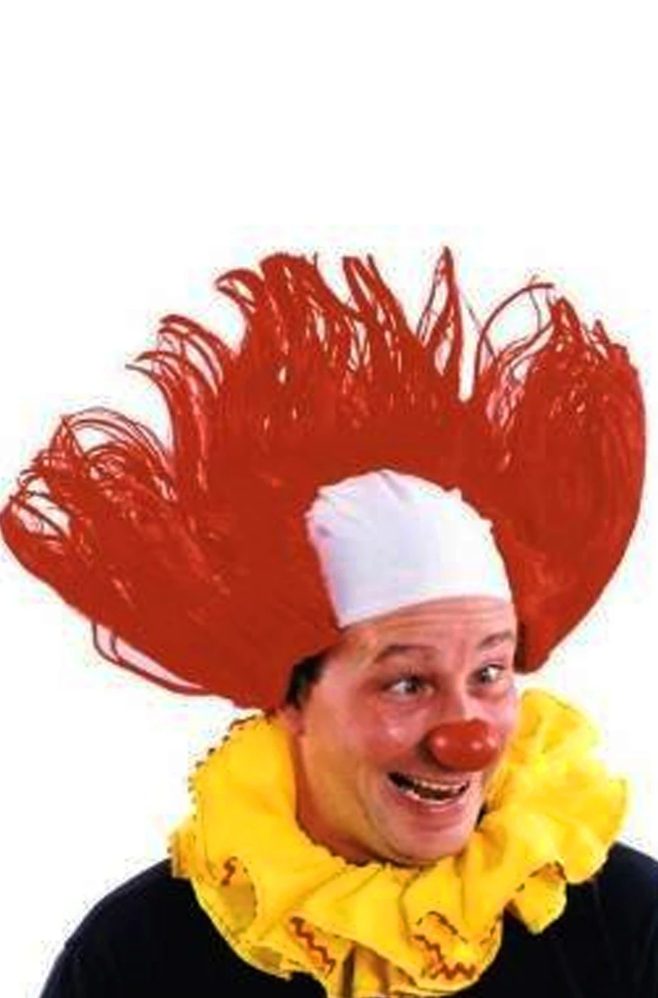 Parrucca Da Pagliaccio Folta E Grande - immagine 2