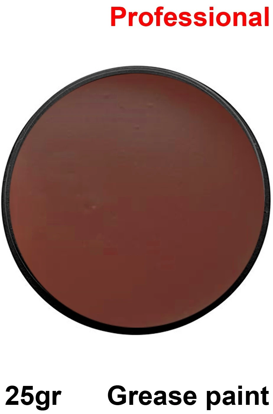 Trucco Teatrale In Cialda Cerone Professionale 25 Ml Marrone Lupo - immagine 2