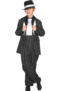 Smiffys Costume Carnevale Bambino Gangster