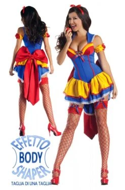 Costume Body Shaper Biancaneve Sexy