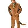 Costume Scooby Doo Adulto Mascotte Con Testa