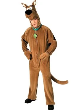 Costume Scooby Doo Adulto Mascotte Con Testa
