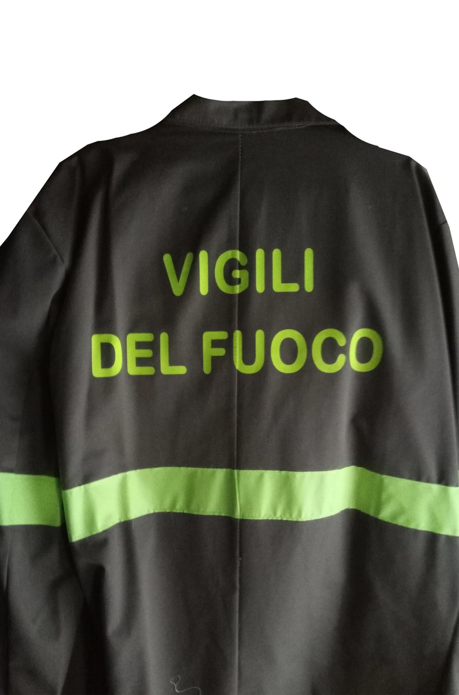 Costume Da Pompiere Vigile Del Fuoco Italiano Adulto - immagine 2