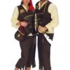 Costume Di Carnevale Da Pirata Sia Per Uomo Che Per Donna Unisex