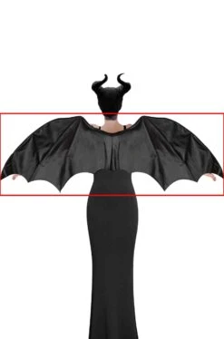 Ali Nere Finte Da Drago Pipistrello Grandi Cm 120 Di Apertura Per Malefizia O Malefica Cosplay