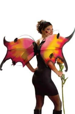 Ali Farfalla O Fenice Grandi Arancioni E Gialle