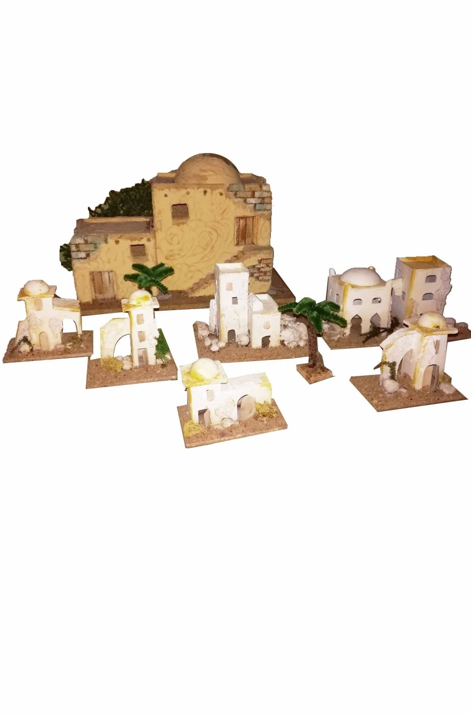 Ambientazione Casette Del Deserto Per Diorami O Presepe - immagine 2