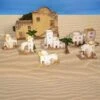 Ambientazione Casette Del Deserto Per Diorami O Presepe