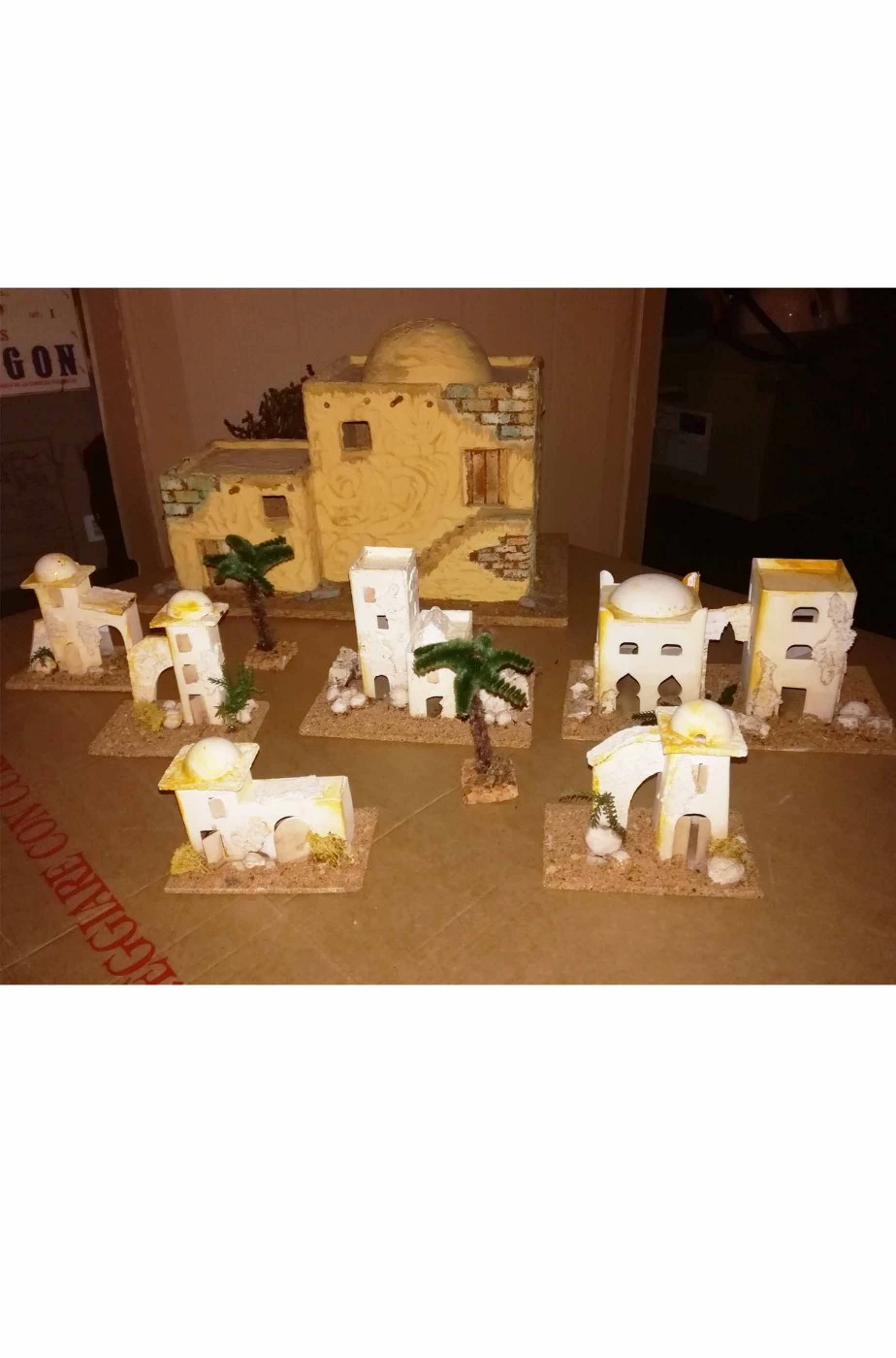 Ambientazione Casette Del Deserto Per Diorami O Presepe - immagine 4