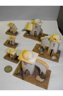 Ambientazione Presepe: Casetta Singola Palestinese Piccola