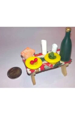 Ambientazione Presepe: Tavola Imbandita