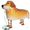 Animaletto Gonfiabile Che Cammina: Cagnolino Golden Retriever
