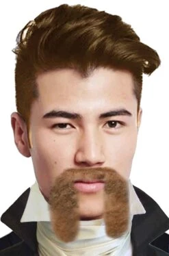 Trucco: Baffi Favoriti Prussiani Biondi