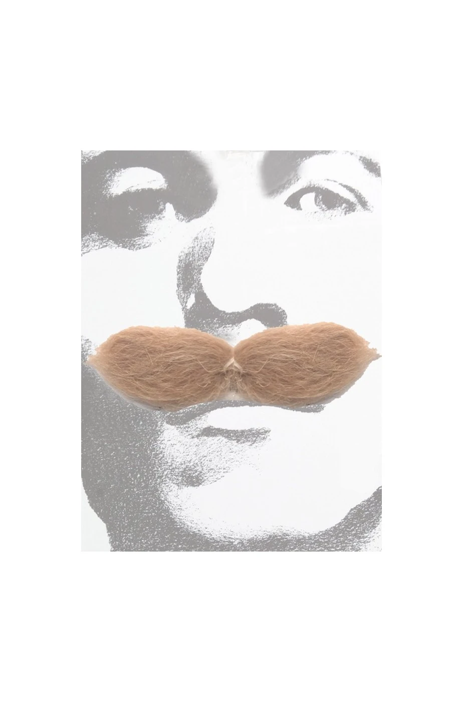 Trucco: Baffi Finti Folti Spessi Biondi Bushy Tirolese Bavarese - immagine 3