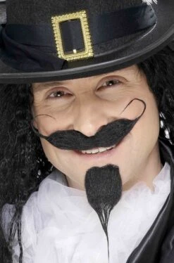 Smiffys Trucco: Baffi E Pizzetto Da Moschettiere E Cavaliere