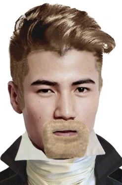 Trucco: Barba E Baffi Pizzetto Stile Pirata O Messicano Biondi