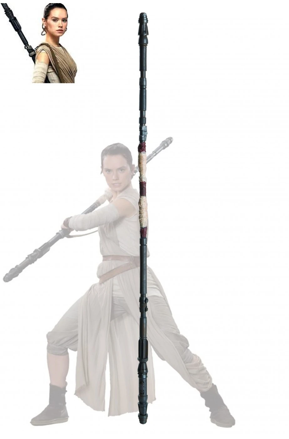 Bastone Rey Star Wars Gli Ultimi Jedi - immagine 4