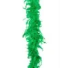 Boa Di Piume Verde Folto Gr 60 Circa 190 Cm