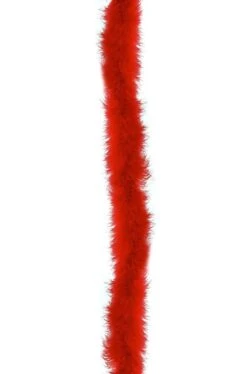 Boa Di Marabou Rosso Gr 15 Cm 190