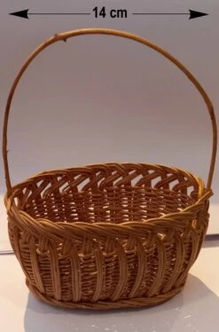 Borsetta Cestino Di Vimini Per Cappuccetto Rosso O Biancaneve