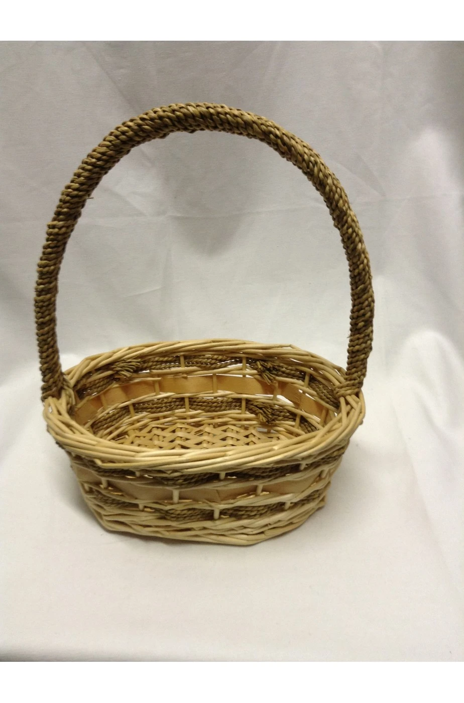 Borsetta Cestino Di Vimini Per Cappuccetto Rosso O Biancanve