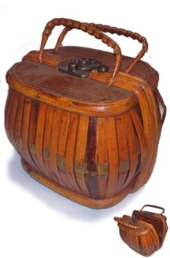 Borsa O Borsetta A Bauletto Stile Indiano O Indonesiano