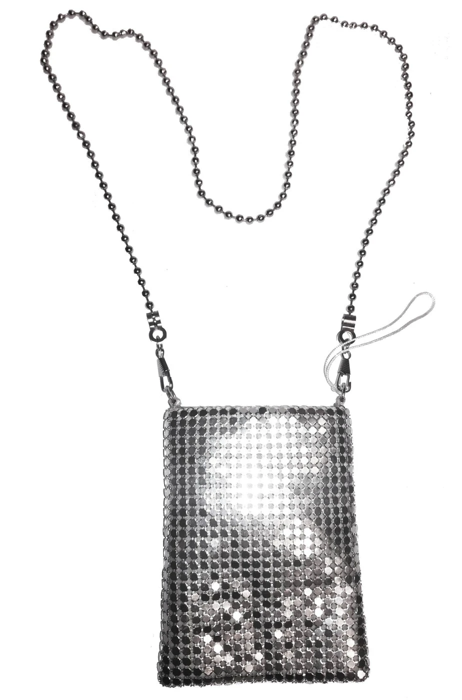 Borsa O Borsetta Argento Anni 20, Charleston, Flapper