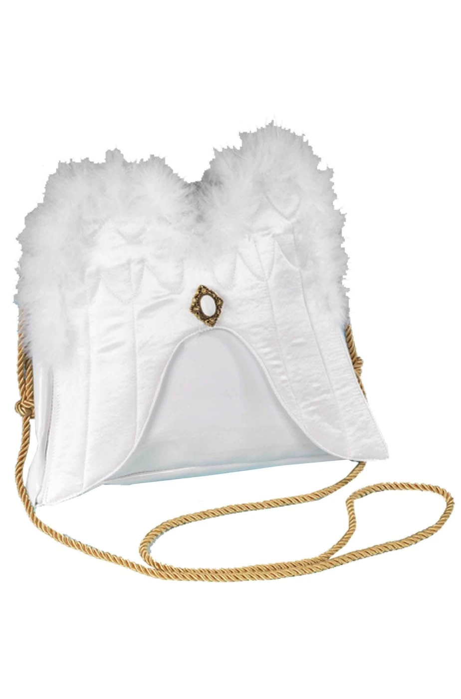 Borsa O Borsetta A Forma Di Ali Da Angelo Bianca