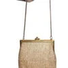 Borsetta A Pochette Oro Vintage Anni 20, Charleston