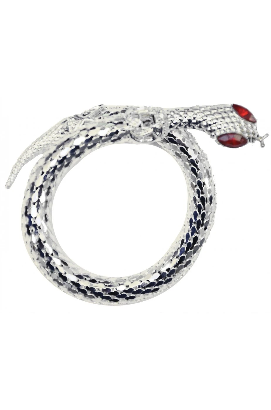 Bracciale Braccialetto Di Metallo A Forma Di Serpente