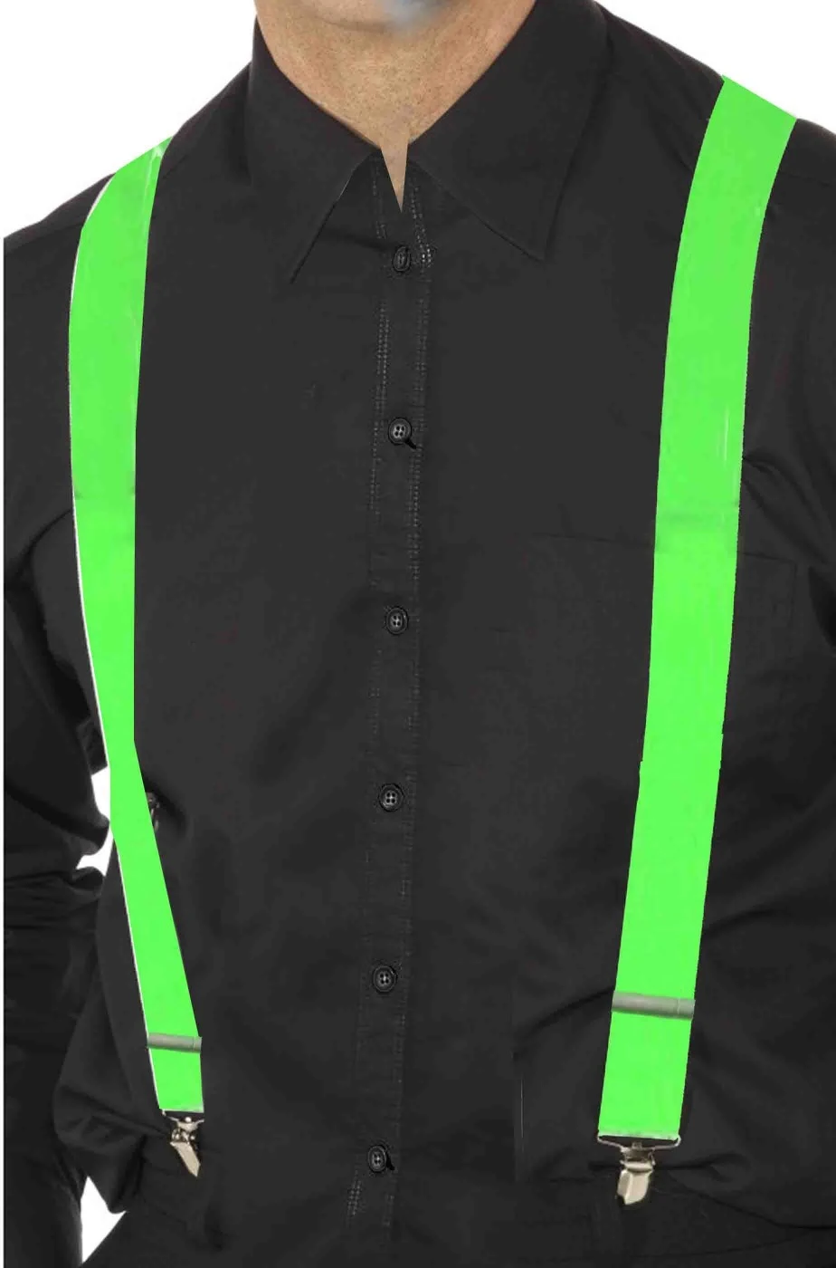 Bretelle Fluo Neon Verdi