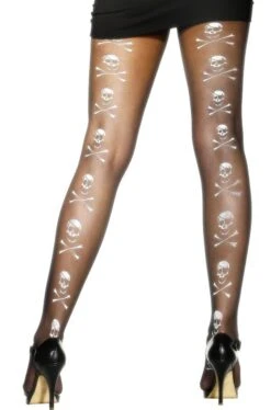 Smiffys Calze Con Teschi E Ossa