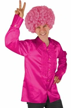 Camicia Uomo Anni 70 Rosa