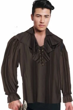 WIDMANN Camicia Pirata Nera Adulto