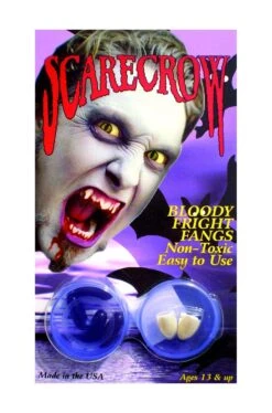 Smiffys Denti Canini Vampiro Alta Qualita' Scarecrow