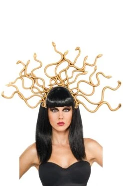 Cerchietto Medusa Con Serpenti Di 20 Cm