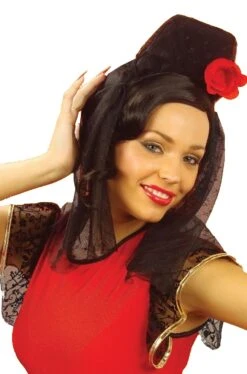 WIDMANN Cappello Da Spagnola Ballerina Di Flamenco