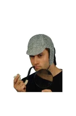 Smiffys Set Detective Sherlock Pipa Cappello Lente
