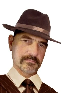 Smiffys Cappello Gangster Al Capone Marrone Freddy Krueger