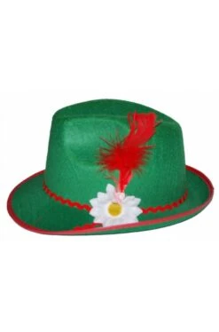 Cappello Tirolese Bavarese Oktoberfest Verde