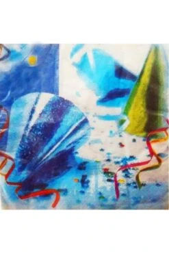 AMSCAN Carnival Party Cappellini E Stelle Filanti Tovaglioli Di Carta 20pz 33x33