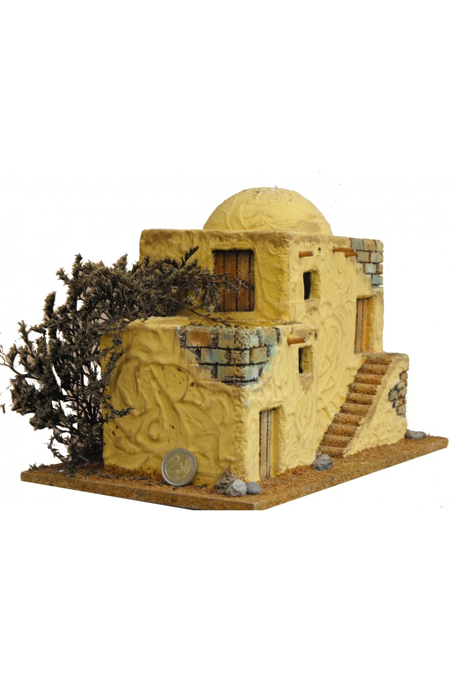 Casa Presepe Tradizionale Palestinese Di Grande Dimensione.Circa 30x20cm. - immagine 2