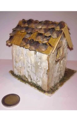 Casetta Presepe Artigianale Realizzata A Mano Fienile