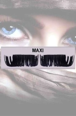 Ciglia Finte Lunghissime Nere Maxi Drag Queen