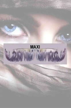 Ciglia Finte Lunghissime Maxi Drag Queen Argento