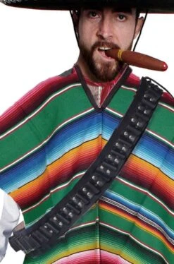 Smiffys Cinturone A Bandoliera Cartuccera Western O Messicano