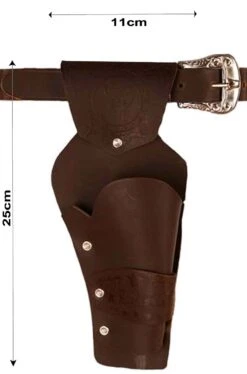 Cinturone Cowboy In Simil Pelle Una Fondina