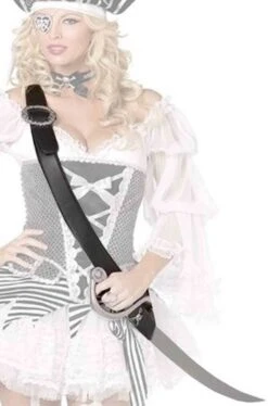 Smiffys Cinturone A Bandoliera Da Pirata Con Sciabola